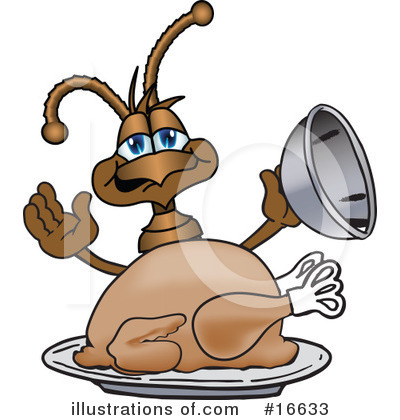 Ant Character Clipart #16633 by Mascot Junction
