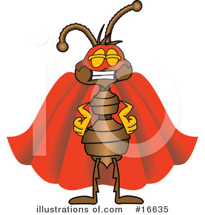 Bug Clipart #16635 by Mascot Junction
