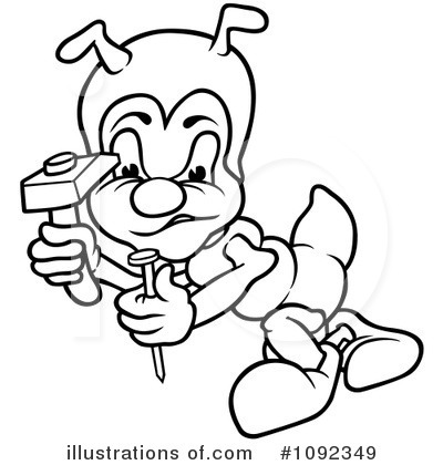 Royalty-Free (RF) Ant Clipart Illustration by dero - Stock Sample #1092349