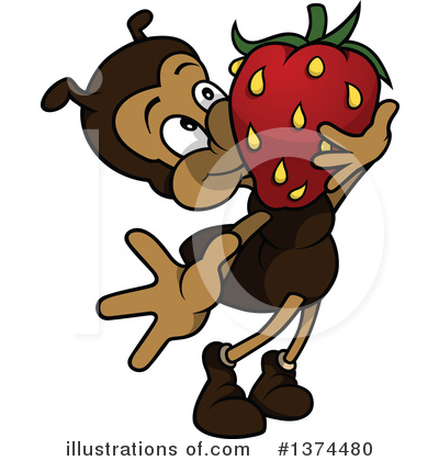 Strawberry Clipart #1374480 by dero