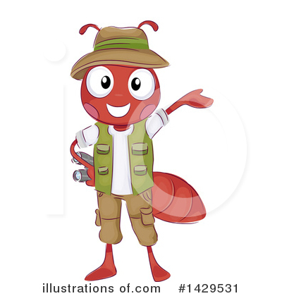 Fire Ant Clipart #1429531 by BNP Design Studio