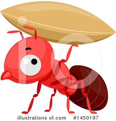 Royalty-Free (RF) Ant Clipart Illustration by BNP Design Studio - Stock Sample #1450197