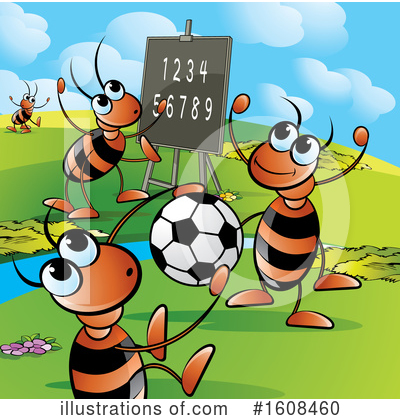 Soccer Clipart #1608460 by Lal Perera