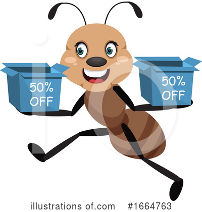 Royalty-Free (RF) Ant Clipart Illustration by Morphart Creations - Stock Sample #1664763
