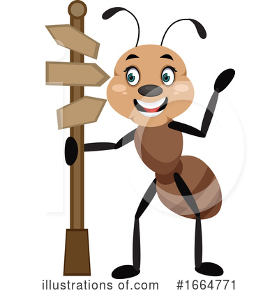 Royalty-Free (RF) Ant Clipart Illustration by Morphart Creations - Stock Sample #1664771