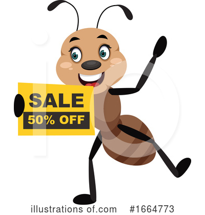Royalty-Free (RF) Ant Clipart Illustration by Morphart Creations - Stock Sample #1664773