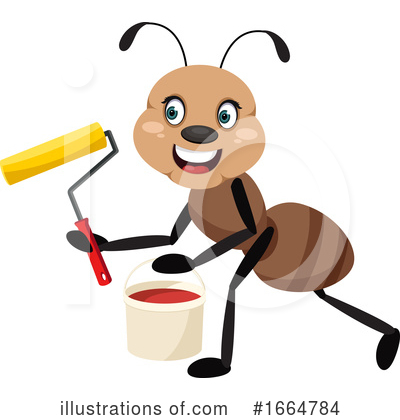 Royalty-Free (RF) Ant Clipart Illustration by Morphart Creations - Stock Sample #1664784