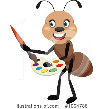 Royalty-Free (RF) Ant Clipart Illustration by Morphart Creations - Stock Sample #1664788