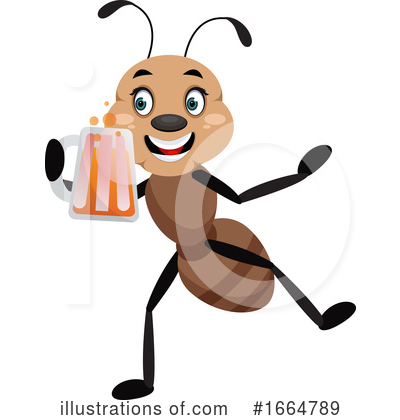 Royalty-Free (RF) Ant Clipart Illustration by Morphart Creations - Stock Sample #1664789