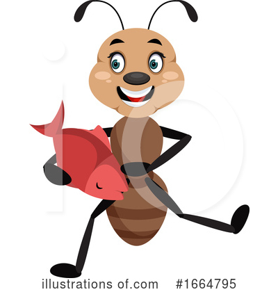Royalty-Free (RF) Ant Clipart Illustration by Morphart Creations - Stock Sample #1664795