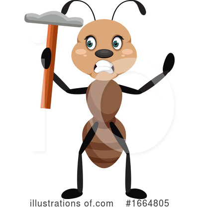 Royalty-Free (RF) Ant Clipart Illustration by Morphart Creations - Stock Sample #1664805