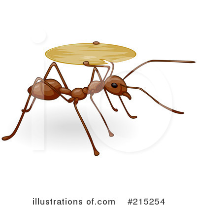 Royalty-Free (RF) Ant Clipart Illustration by BNP Design Studio - Stock Sample #215254