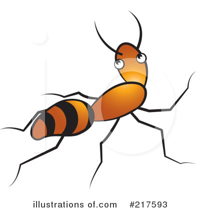 Royalty-Free (RF) Ant Clipart Illustration by Lal Perera - Stock Sample #217593