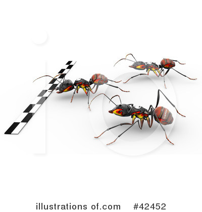 Ants Clipart #42452 by Leo Blanchette