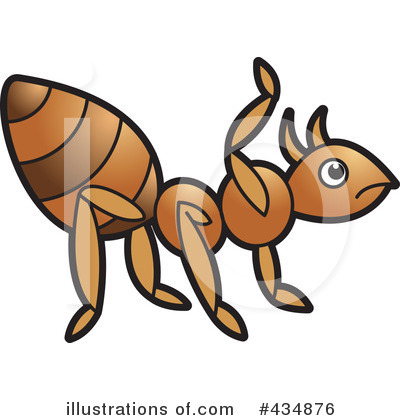 Royalty-Free (RF) Ant Clipart Illustration by Lal Perera - Stock Sample #434876