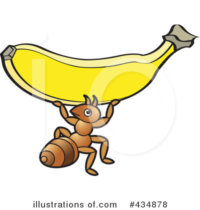 Banana Clipart #434878 by Lal Perera