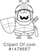 Ant Knight Clipart #1478657 by Cory Thoman