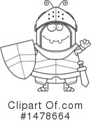 Ant Knight Clipart #1478664 by Cory Thoman