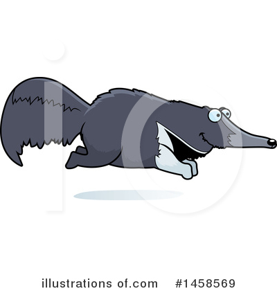 Anteater Clipart #1458569 by Cory Thoman
