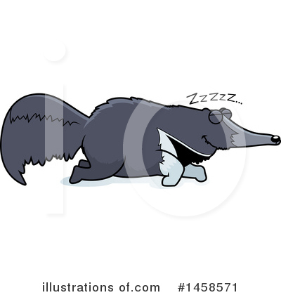 Royalty-Free (RF) Anteater Clipart Illustration by Cory Thoman - Stock Sample #1458571