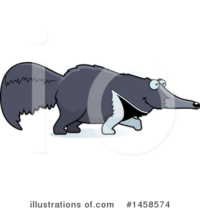 Royalty-Free (RF) Anteater Clipart Illustration by Cory Thoman - Stock Sample #1458574