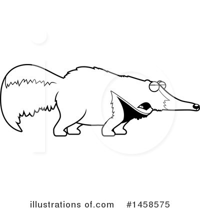 Royalty-Free (RF) Anteater Clipart Illustration by Cory Thoman - Stock Sample #1458575