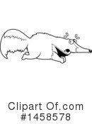 Anteater Clipart #1458578 by Cory Thoman