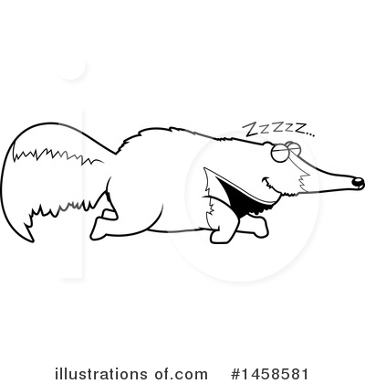 Royalty-Free (RF) Anteater Clipart Illustration by Cory Thoman - Stock Sample #1458581
