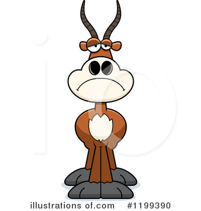 Royalty-Free (RF) Antelope Clipart Illustration by Cory Thoman - Stock Sample #1199390