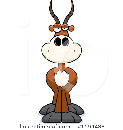 Royalty-Free (RF) Antelope Clipart Illustration by Cory Thoman - Stock Sample #1199438