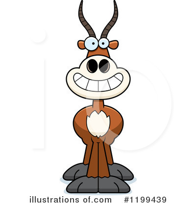 Royalty-Free (RF) Antelope Clipart Illustration by Cory Thoman - Stock Sample #1199439