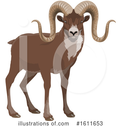 Royalty-Free (RF) Antelope Clipart Illustration by Vector Tradition SM - Stock Sample #1611653
