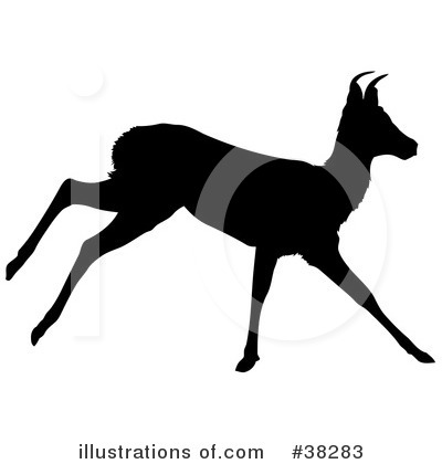 Royalty-Free (RF) Antelope Clipart Illustration by dero - Stock Sample #38283
