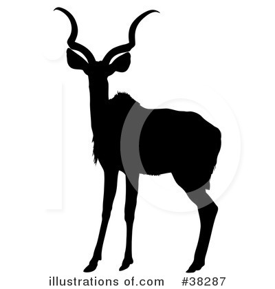 Royalty-Free (RF) Antelope Clipart Illustration by dero - Stock Sample #38287
