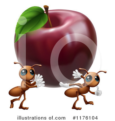 Apples Clipart #1176104 by AtStockIllustration