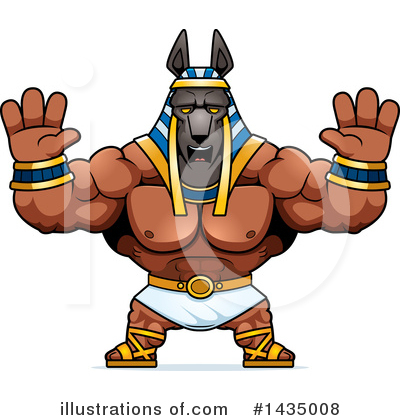 Royalty-Free (RF) Anubis Clipart Illustration by Cory Thoman - Stock Sample #1435008