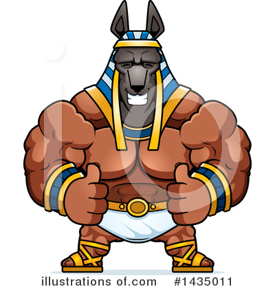 Royalty-Free (RF) Anubis Clipart Illustration by Cory Thoman - Stock Sample #1435011