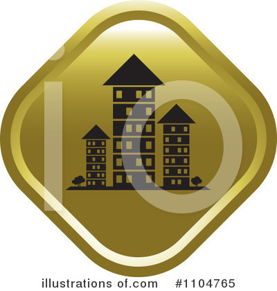 Royalty-Free (RF) Apartments Clipart Illustration by Lal Perera - Stock Sample #1104765