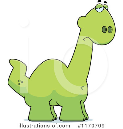 Royalty-Free (RF) Apatosaurus Clipart Illustration by Cory Thoman - Stock Sample #1170709
