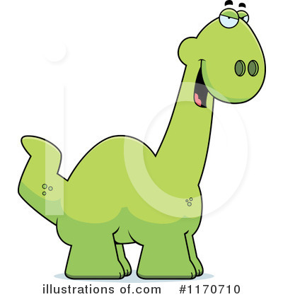 Apatosaurus Clipart #1170710 by Cory Thoman