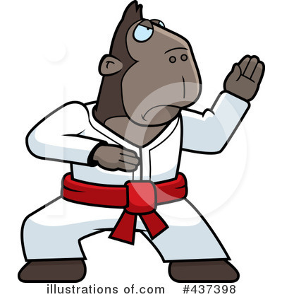 Royalty-Free (RF) Ape Clipart Illustration by Cory Thoman - Stock Sample #437398