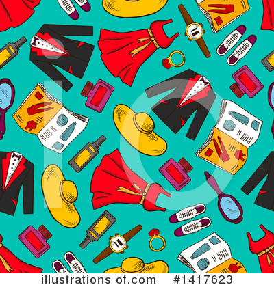Royalty-Free (RF) Apparel Clipart Illustration by Vector Tradition SM - Stock Sample #1417623