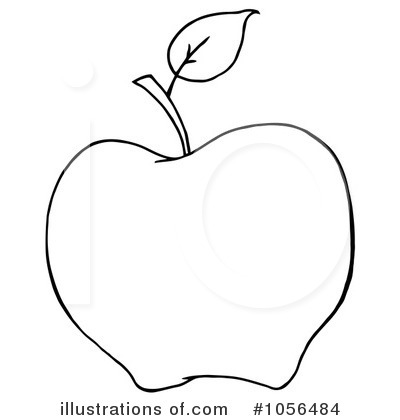 Royalty-Free (RF) Apple Clipart Illustration by Hit Toon - Stock Sample #1056484