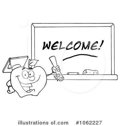 Royalty-Free (RF) Apple Clipart Illustration by Hit Toon - Stock Sample #1062227