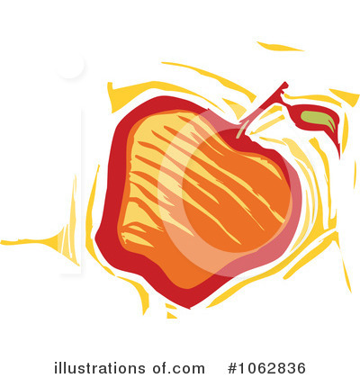 Royalty-Free (RF) Apple Clipart Illustration by xunantunich - Stock Sample #1062836