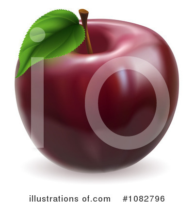 Royalty-Free (RF) Apple Clipart Illustration by AtStockIllustration - Stock Sample #1082796