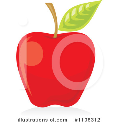 Royalty-Free (RF) Apple Clipart Illustration by Any Vector - Stock Sample #1106312