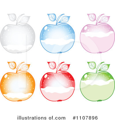 Royalty-Free (RF) Apple Clipart Illustration by Andrei Marincas - Stock Sample #1107896