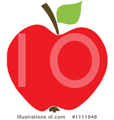 Royalty-Free (RF) Apple Clipart Illustration by Hit Toon - Stock Sample #1111948