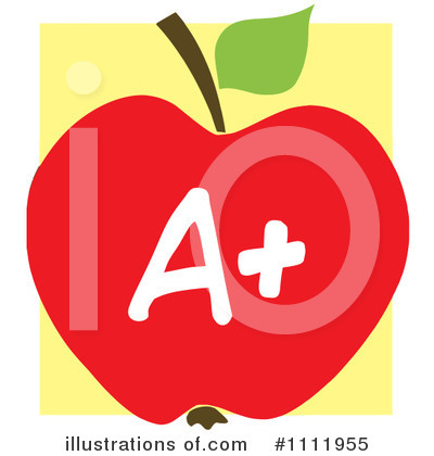 Royalty-Free (RF) Apple Clipart Illustration by Hit Toon - Stock Sample #1111955